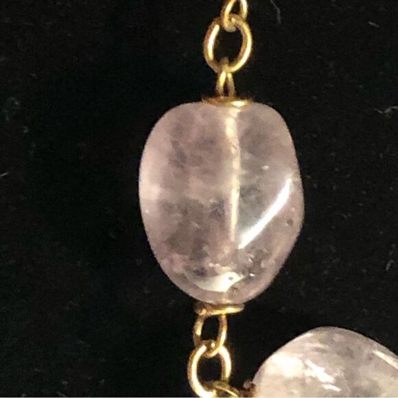 Vintage Natural Stone Necklace 19” - Picture 2 of 8